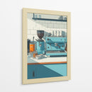 Estación para amantes del café - DIEGO D L | Cuadro decorativo de Canvas Lab
