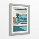 Estación para amantes del café - DIEGO D L | Cuadro decorativo de Canvas Lab