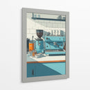 Estación para amantes del café - DIEGO D L | Cuadro decorativo de Canvas Lab