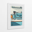 Estación para amantes del café - DIEGO D L | Cuadro decorativo de Canvas Lab