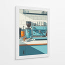 Estación para amantes del café - DIEGO D L | Cuadro decorativo de Canvas Lab