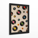 Discos de vinilo de colores - DIEGO D L | Cuadro decorativo de Canvas Lab