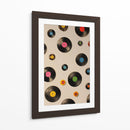 Discos de vinilo de colores - DIEGO D L | Cuadro decorativo de Canvas Lab