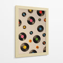 Discos de vinilo de colores - DIEGO D L | Cuadro decorativo de Canvas Lab