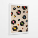 Discos de vinilo de colores - DIEGO D L | Cuadro decorativo de Canvas Lab