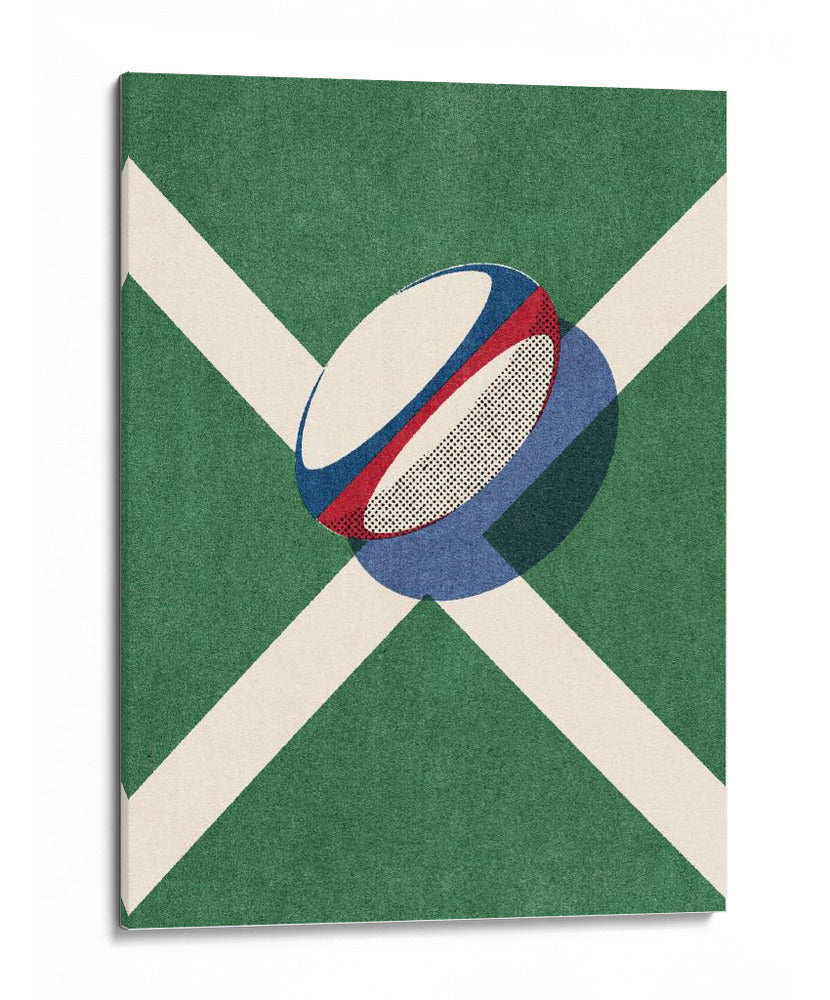 Líneas del campo de rugby - Daniel Coulmann | Cuadro decorativo de Canvas Lab