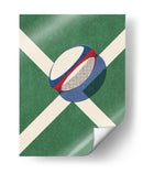 Líneas del campo de rugby - Daniel Coulmann | Cuadro decorativo de Canvas Lab