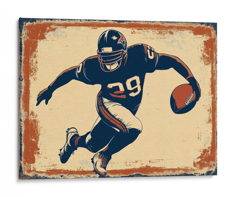 Jugador de fútbol 29 - Fluidys Studio IV | Cuadro decorativo de Canvas Lab