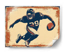 Jugador de fútbol 29 - Fluidys Studio IV | Cuadro decorativo de Canvas Lab