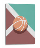 Juego en la cancha de baloncesto - Fluidys Studio IV | Cuadro decorativo de Canvas Lab