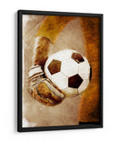El portero y el balón - Justyna Jaszke | Cuadro decorativo de Canvas Lab