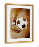 El portero y el balón - Justyna Jaszke | Cuadro decorativo de Canvas Lab