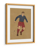 Héroe del futbol vintage - Nicholas | Cuadro decorativo de Canvas Lab