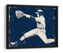 Lanzador de béisbol clásico - Fluidys Studio IV | Cuadro decorativo de Canvas Lab