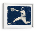 Lanzador de béisbol clásico - Fluidys Studio IV | Cuadro decorativo de Canvas Lab