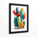 Cactus de colores I - DIEGO D L | Cuadro decorativo de Canvas Lab