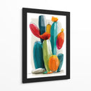 Cactus de colores I - DIEGO D L | Cuadro decorativo de Canvas Lab