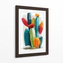 Cactus de colores I - DIEGO D L | Cuadro decorativo de Canvas Lab