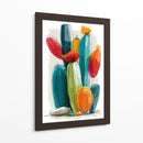 Cactus de colores I - DIEGO D L | Cuadro decorativo de Canvas Lab