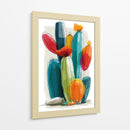 Cactus de colores I - DIEGO D L | Cuadro decorativo de Canvas Lab