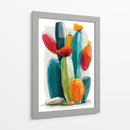 Cactus de colores I - DIEGO D L | Cuadro decorativo de Canvas Lab