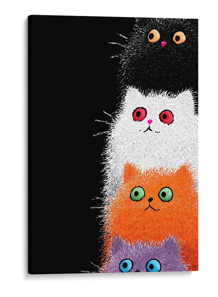 Torre Peluda - Puffy Design | Cuadro decorativo de Canvas Lab