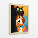 Miradas de Asombro - Puffy Design | Cuadro decorativo de Canvas Lab