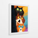 Miradas de Asombro - Puffy Design | Cuadro decorativo de Canvas Lab