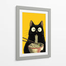 Locura de Ramen - Puffy Design | Cuadro decorativo de Canvas Lab