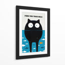 Reflejo Profundo - Puffy Design | Cuadro decorativo de Canvas Lab