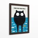 Reflejo Profundo - Puffy Design | Cuadro decorativo de Canvas Lab