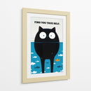 Reflejo Profundo - Puffy Design | Cuadro decorativo de Canvas Lab