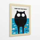 Reflejo Profundo - Puffy Design | Cuadro decorativo de Canvas Lab