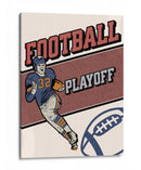 Playoffs de futbol americano retro - Fluidys Studio IV | Cuadro decorativo de Canvas Lab