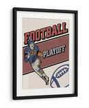 Playoffs de futbol americano retro - Fluidys Studio IV | Cuadro decorativo de Canvas Lab