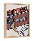 Playoffs de futbol americano retro - Fluidys Studio IV | Cuadro decorativo de Canvas Lab