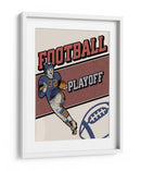 Playoffs de futbol americano retro - Fluidys Studio IV | Cuadro decorativo de Canvas Lab