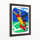 Salto de jugador de rugby - Alexandra Ramirez | Cuadro decorativo de Canvas Lab