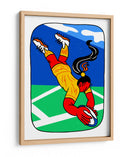Salto de jugador de rugby - Alexandra Ramirez | Cuadro decorativo de Canvas Lab