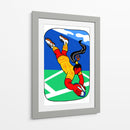 Salto de jugador de rugby - Alexandra Ramirez | Cuadro decorativo de Canvas Lab