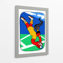 Salto de jugador de rugby - Alexandra Ramirez | Cuadro decorativo de Canvas Lab
