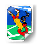Salto de jugador de rugby - Alexandra Ramirez | Cuadro decorativo de Canvas Lab