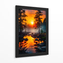 Niebla de Fuego - Puffy Design | Cuadro decorativo de Canvas Lab