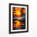 Niebla de Fuego - Puffy Design | Cuadro decorativo de Canvas Lab
