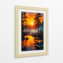 Niebla de Fuego - Puffy Design | Cuadro decorativo de Canvas Lab