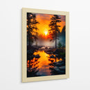 Niebla de Fuego - Puffy Design | Cuadro decorativo de Canvas Lab