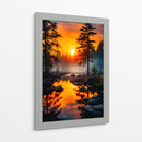 Niebla de Fuego - Puffy Design | Cuadro decorativo de Canvas Lab
