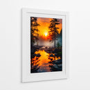 Niebla de Fuego - Puffy Design | Cuadro decorativo de Canvas Lab