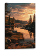 Reflejo de Otoño - Puffy Design | Cuadro decorativo de Canvas Lab