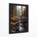 Sendero Dorado - Puffy Design | Cuadro decorativo de Canvas Lab